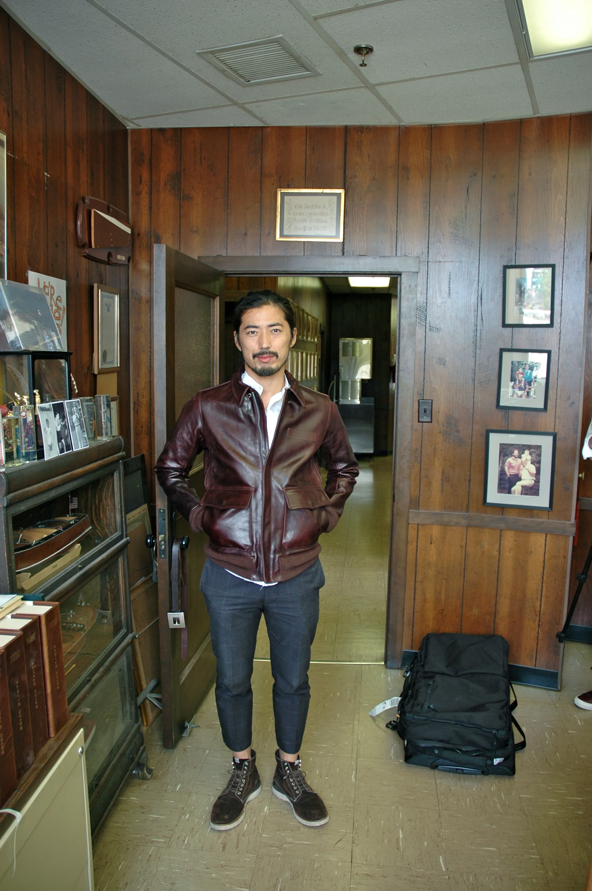 Visvim Visits Chicago — Horween Leather Co.